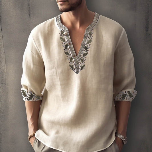 European And American 3D Digital Thermal Transfer Short Sleeve Shirt